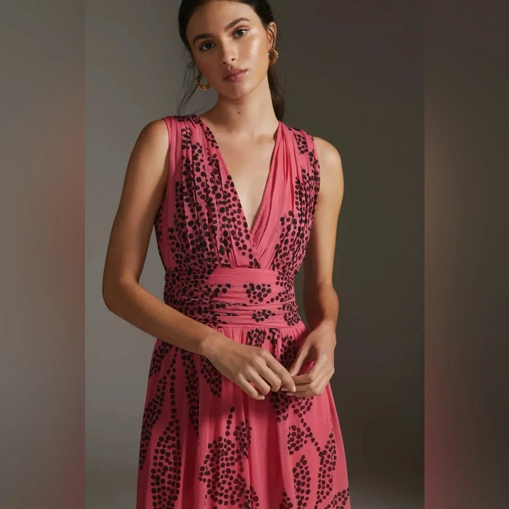 Anthropologie Verb by Pallavi Singhee Ombre Maxi Dress XXS - Picture 4 of 16